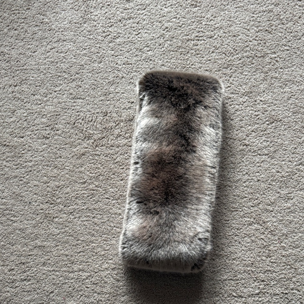 Faux Fur infinity scarf